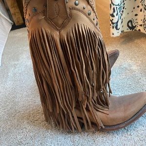 Liberty Black Fringe Boots